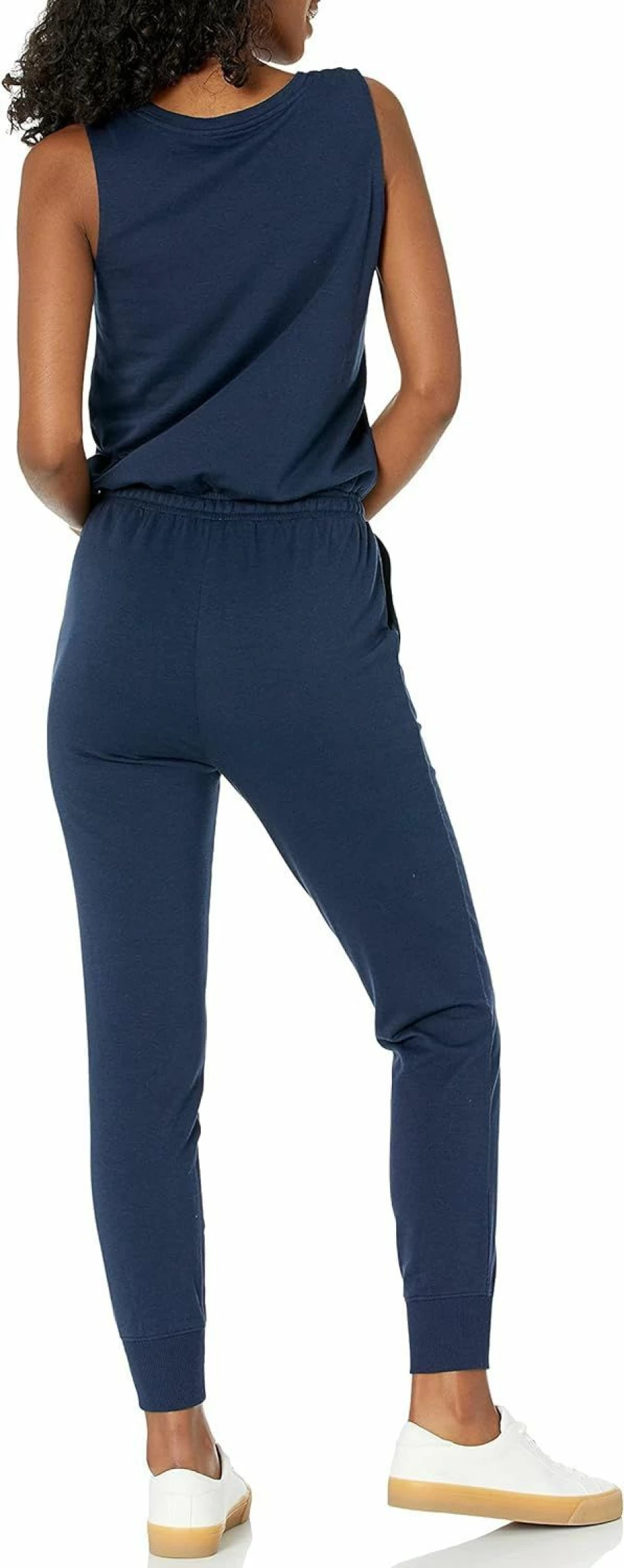 Amazon Essentials Women's Plus Size Studio Terry Fleece Jumpsuit - Comfortable Loungewear & Casual Wear
