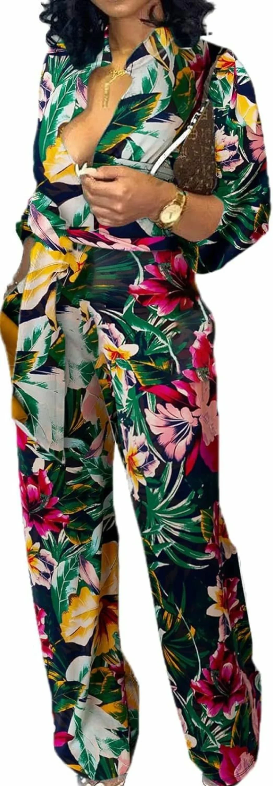 "SexyCherry Off-Shoulder Elegant Jumpsuit for Women – Long Straight Formal Pants for Evening Parties & Dressy Occasions"