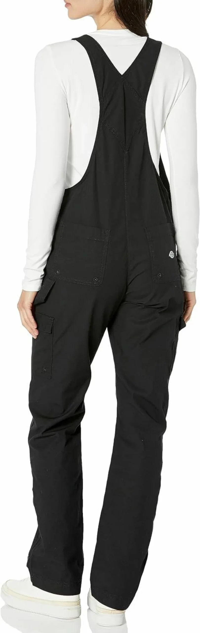 Dickies Women's Cooling Ripstop Bib Overalls - Lightweight Summer Workwear