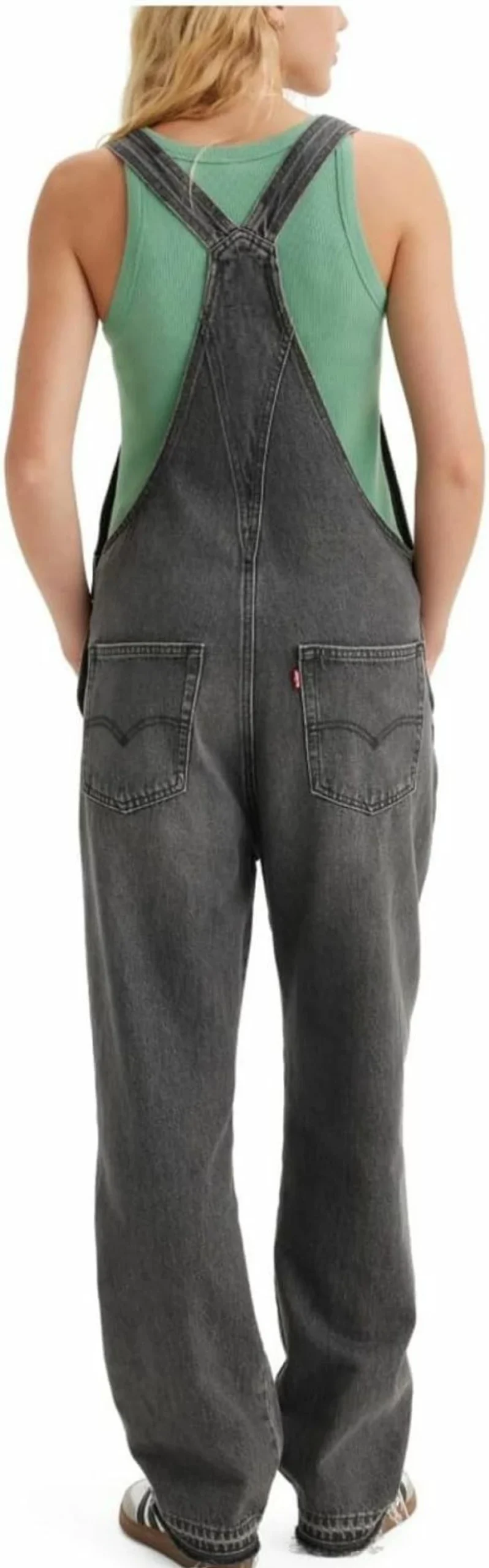 Levi's Women's Vintage Denim Overalls - Retro High-Waisted Bib Overalls for Women