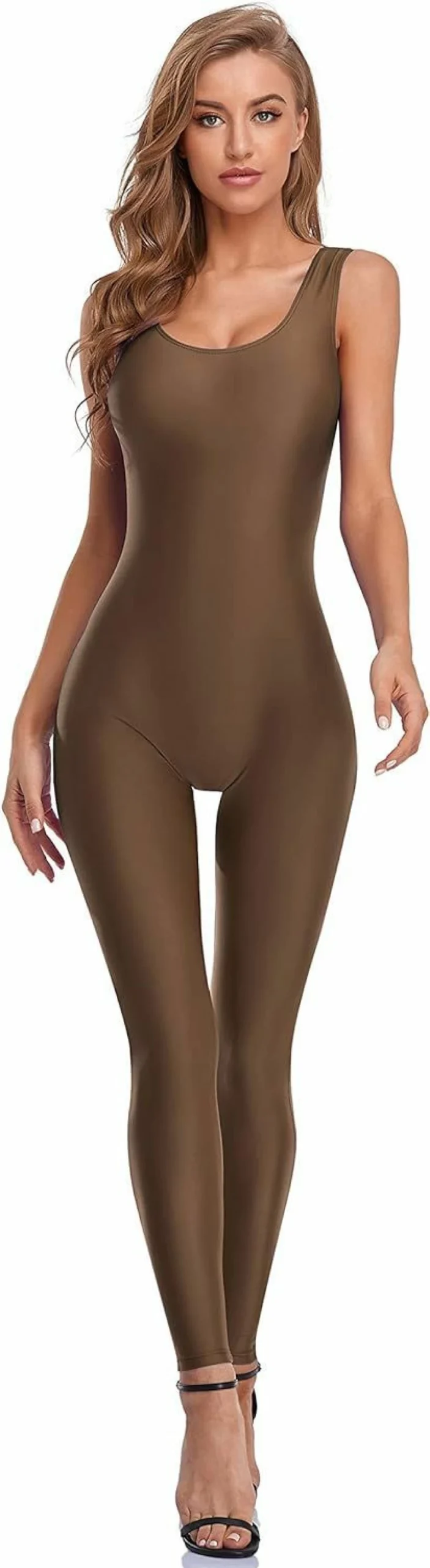 Speerise Women's Bodycon Jumpsuit - Spandex Yoga Romper, Workout Unitard & Sexy Catsuit for Fitness & Lounge