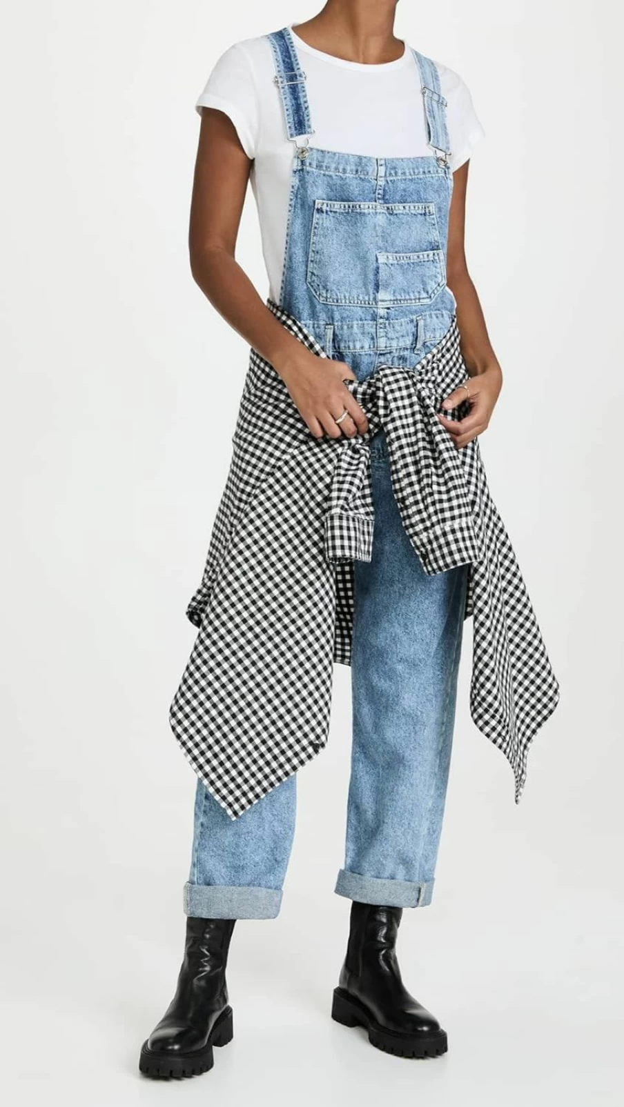 Free Women's Ziggy Denim Overalls by Free People - Stylish & Comfortable Denim Jumpsuit