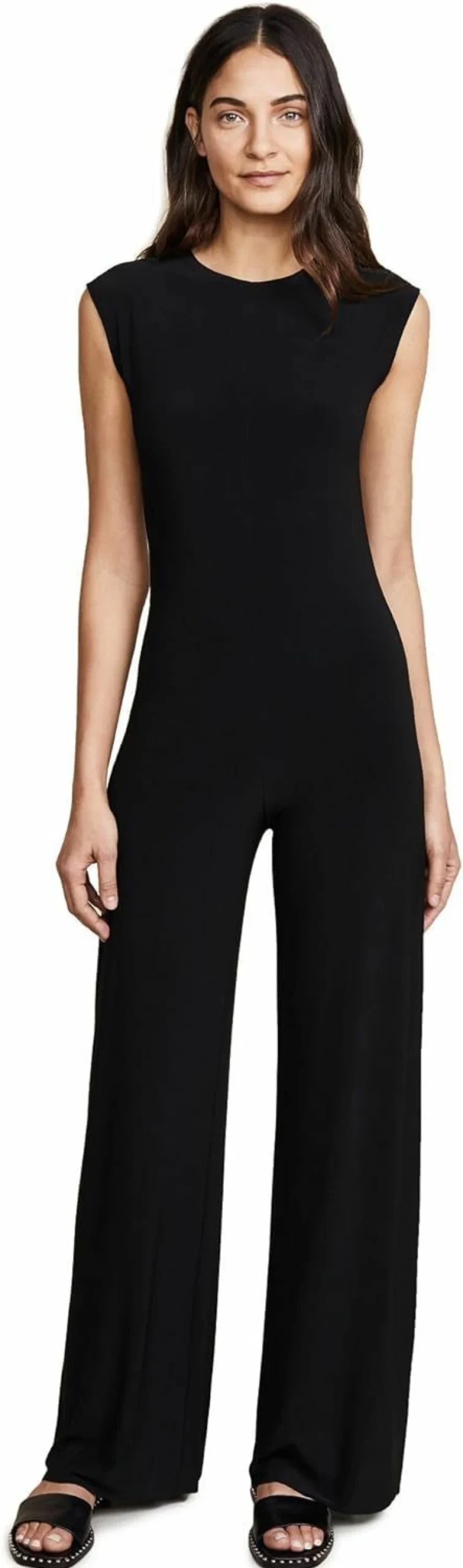 KAMALIKULTURE Women's Sleeveless Jumpsuit - Stylish Summer Romper for Casual Outings