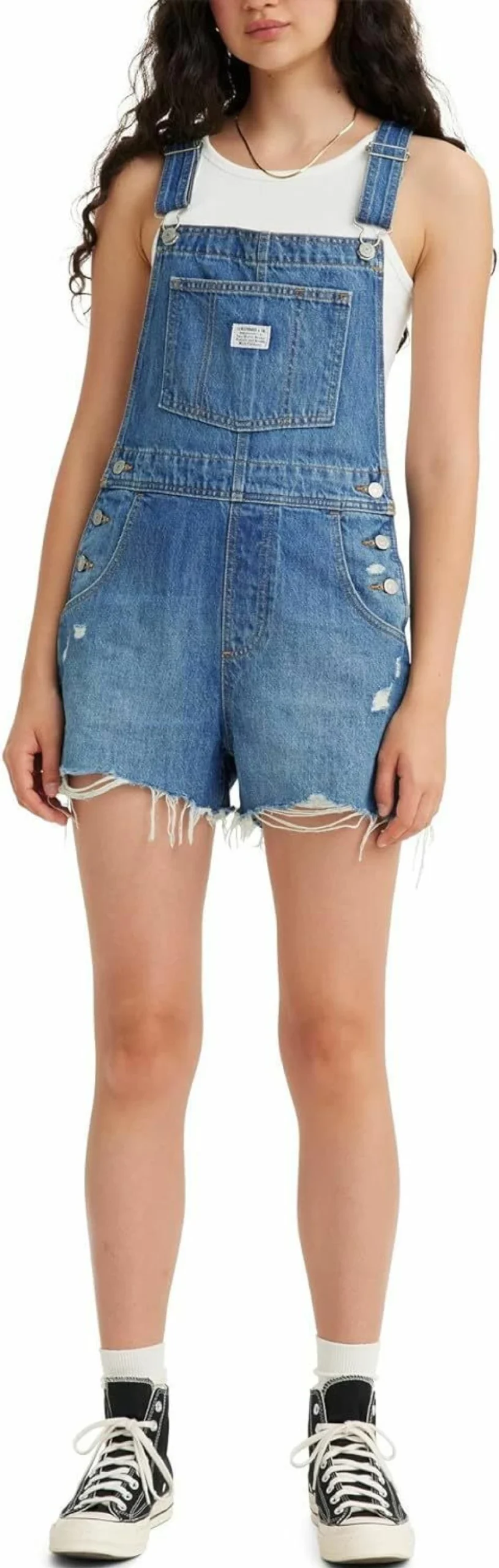 Levi's Women's Vintage Denim Shortalls - Plus Size Available