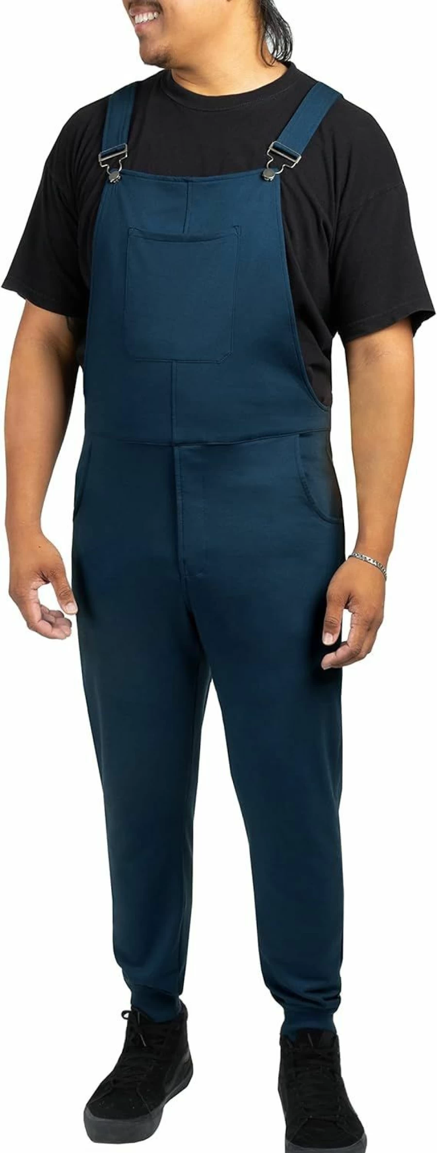 "Swoveralls Unisex Organic Cotton Overalls - Relaxed Fit Sweatpants for Men & Women"